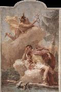 TIEPOLO, Giovanni Domenico Mercury Appearing to Aeneas France oil painting artist